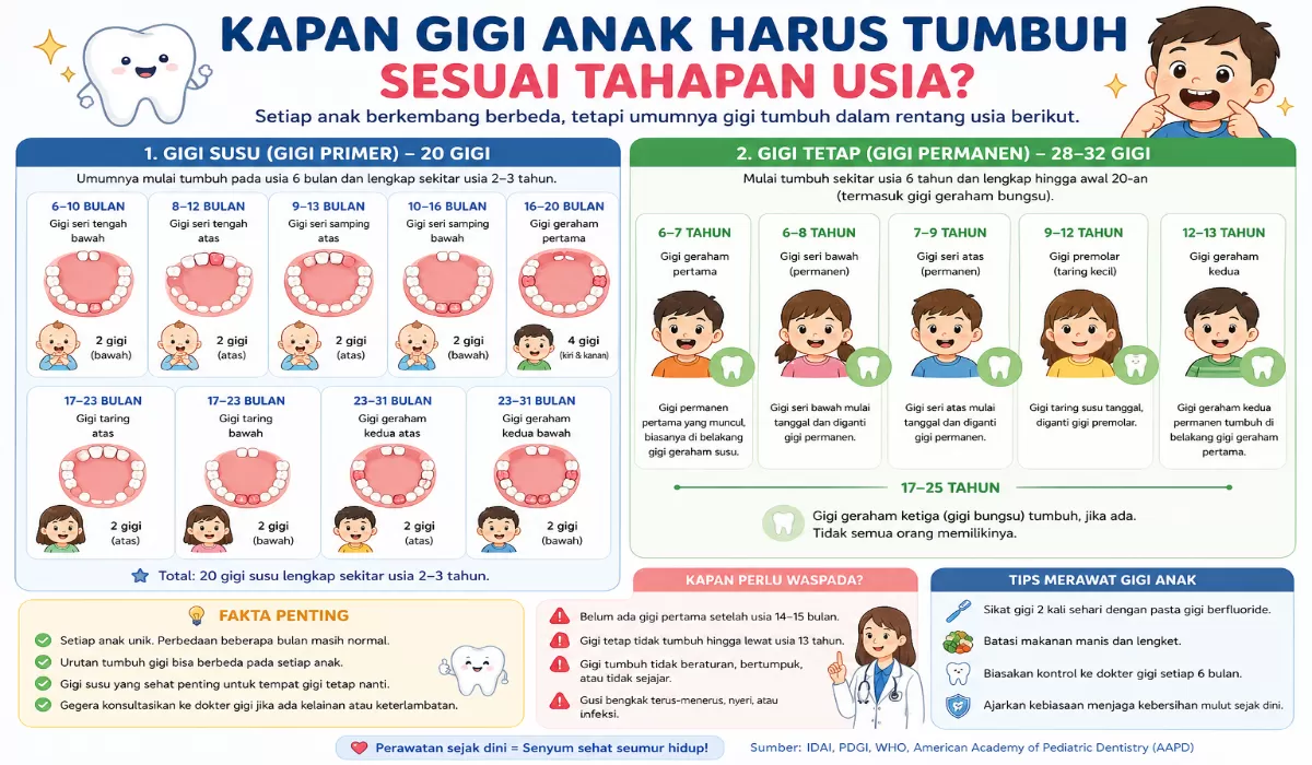 Merawat Gigi Anak